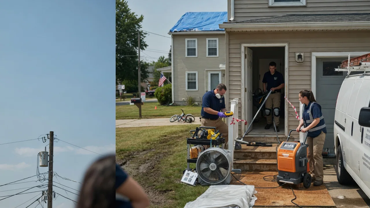 Water Damage Repair in Millbrook, IL near me